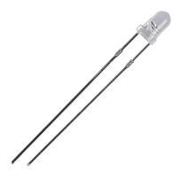 MP008524 - 3mm Blue LED, Water Clear, 20mA, 3V