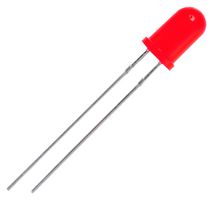 MP008544 - 5mm Diffused LED, Red, 2V, 20mA