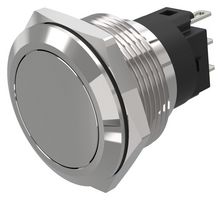 82-6151.2000 - Vandal Resistant Push Button Switch, Maintained, SPDT, 240V AC, 3A, 22mm