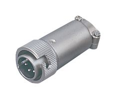 RM12BPE-6PH(76) - Circular Connector, RM Series, Cable Mount Plug, 6 Contacts, Solder Pin, Bayonet, Zinc Alloy Body