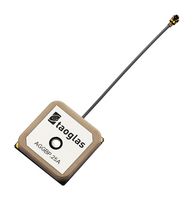 AGGBP.25A.07.0060A - Right Hand Circular Patch Antenna, Patch, 1.561 GHz to 1.606 GHz, 16.5dBi, UFL Connector