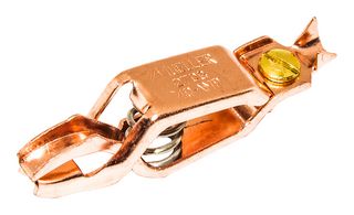 BU-27CG - Solid Copper Geophone Clip, 40A