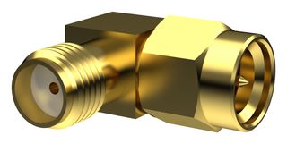 SMAFST.SMAMRA.CO - RF/Coaxial Adapter, SMA, Jack, SMA, Plug, Right Angle Adapter, 50 ohm