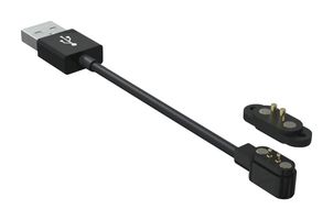 MP009330 - 2 Pole Magnetic Connector Plug to USB Type A Plug Lead, With 2 Pole Magnetic Socket Kit, 800mm