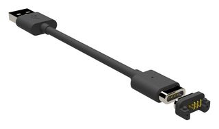 MP009333 - 3 Pole Magnetic Connector Plug to USB Type A Plug Lead, with 3 Pole Magnetic Socket Kit, 1m