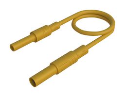 934046103 - 4mm Banana Plug Test Lead, 1kV, 32A, 1m, Yellow