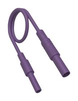 934046109 - 4mm Banana Plug Test Lead, 1kV, 32A, 1m, Violet
