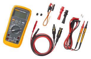 FLUKE -87VMAX-PVLEAD1 - True RMS Digital Multimeter & Test Leads, 1kV, IP67