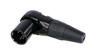 RC5MR-BAG - Right Angle / 90 Degree 5 Pole XLR Socket, Plug, Gold Plated Contacts
