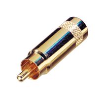 NYS352AG - Phono Plug, Gold Shell, Gold