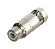 NYS372P - Phono Socket, Nickel, 7.2mm Cable