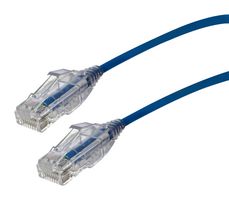 2994-2B - Slim Cat6 UTP LSOH Ethernet Patch Lead, 2m Blue