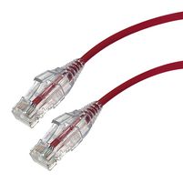 2994-2R - Slim Cat6 UTP LSOH Ethernet Patch Lead, 2m Red