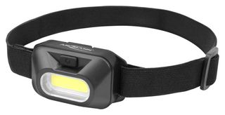 1600-0357 - 1W COB LED Headtorch, 125lm, 14m, IPX2, Black