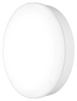 4058075647640 - 15W Round Surface LED Emergency Bulkhead, IP65, 4000K, White