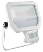 4058075460935 - 20W LED Floodlight with PIR Sensor, 3000K, Warm White, 2200lm, IP65, White