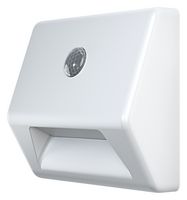 4058075260733 - 0.25W NightLux Stair Light with PIR Sensor, 4000K, Cool White, 10lm, White, IP54