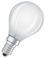 4058075590335 - 4W LED Frosted GLS Bulb, E14, 2700K, 470lm