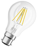 4058075591073 - 6.5W Filament LED GLS A60 Bulb, BC/B22, Dimmable, 2700, 806lm