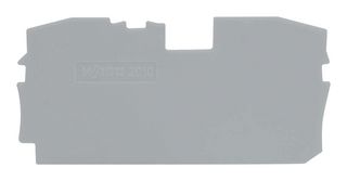 2010-1291 - 2 Conductor End and Intermediate Plate,  Grey
