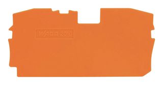2010-1292 - 2 Conductor End and Intermediate Plate,  Orange
