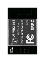 AI-WB2-01S - WiFi and Bluetooth Module, 32 BIT, MCU Onboard Antenna, DIP 8 Package