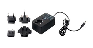 15DYS851-240210G-K - Interchangeable AC/DC Power Supply, 24V DC, 2.1A, 50W, 2.1mm Plug