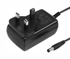 40XA024CM1200200-2.5 - 12V, 2A, 24W, Plug In Power Supply (Level VI), 2.1mm Plug