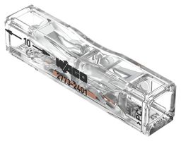 2773-2401 - Push Wire Inline Splice Connector, 4mm2, 450V, 32A