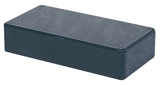 T4 - Black ABS Box with Lid - 111x57x22mm