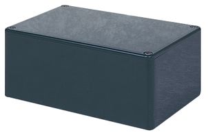 T2 - Black ABS Box with Lid - 75x56x25mm