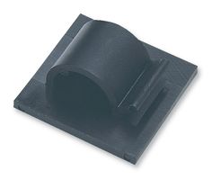 RB5-BLK(50 PACK). - Adhesive Backed Nylon Cable Clamp Black 5mm 50 Pack