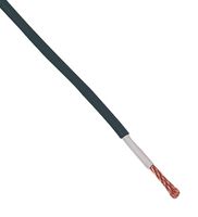 60.7033-21 25MTR - PVC Insulated Test Lead Cable Black 4mm (2.5mm²) x 25m