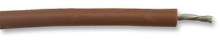 BSR49 BROWN 25M - 0.75mm2 Silicone Insulated Wire, Brown, 25m