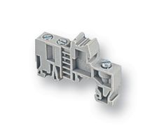 E/UK - End Clamp, for Use with NS 32 or NS 35/7.5 Din Rail, Grey, E/UK