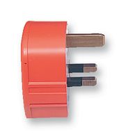 655ORG - Toughplug UK Mains Plug with 13A Fuse, Orange