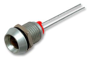 DX1091/YL - LED Panel Mount Indicator, 2.1V DC, 30mA, IP66, Yellow
