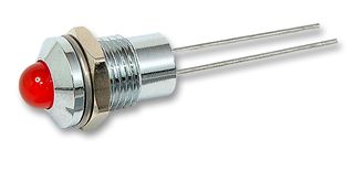 MC19040003 - LED Indicator, CP, 5mm, HE-Red