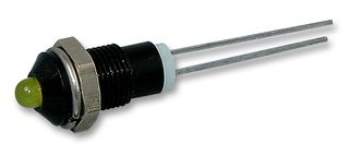 MC19021002 - LED Indicator, 3mm, Yellow, 2.6V DC , Prominent