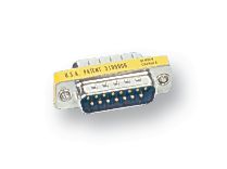 8102FP - Gender Changer, D 15 Way Plug to Plug