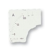 D72MIS30A6/1-001 - Analogue DIN72 Panel Meter, 0A to 30A(180A) AC Current with Overload