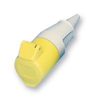 310304 - 16A, 110V, Cable Mount CEE Socket, 2P+E, Yellow, IP44