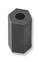 R30-9400500 - PVC Hex Spacer Female, 6.35mm A/F, 2.95 I/D, 5mm Length