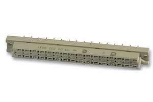 0904 232 6831 - DIN 41612 Connector, 32 Contacts, Socket, 5.08 mm, 2 Row, a + c