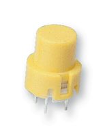 D6R30LFS - Tactile Switch, Round Yellow
