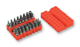 8PK-SD009-F - Security Screwdriver Bit Set, 34 Piece