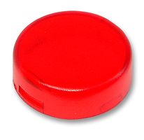 A0163B - 18mm Diameter Red Lens Pushbutton Switch Cap