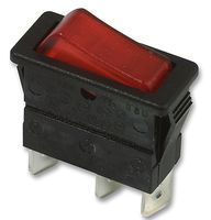 C5503ATNAB - Rocker Illuminated SPST Red
