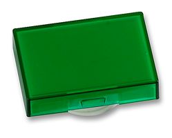A165L-JG - Green Rectangular Lens Screen for use with A16 Series Push Buttons