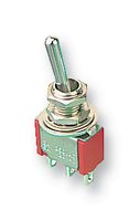 7108SYZQE - Toggle Switch, Panel, SPDT, Momentary